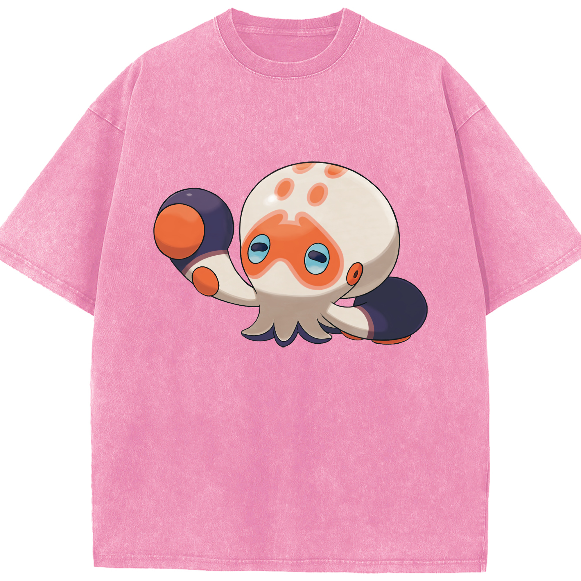 （画像用） ポケットモンスター Pokémon 綿100% ヴィンテージ風 半袖Tシャツ（フロントプリント）